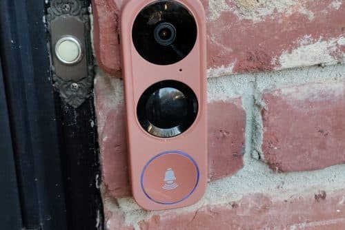Residential security camera installation