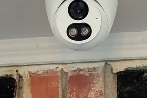Security system installation project