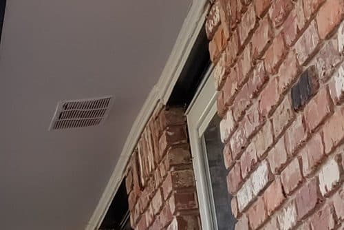 Exterior security camera installation